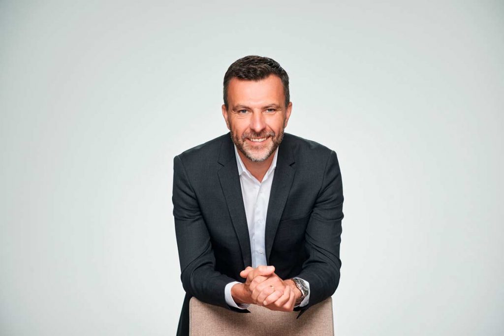 Nuevo director de la planta química de Servier en Toledo.