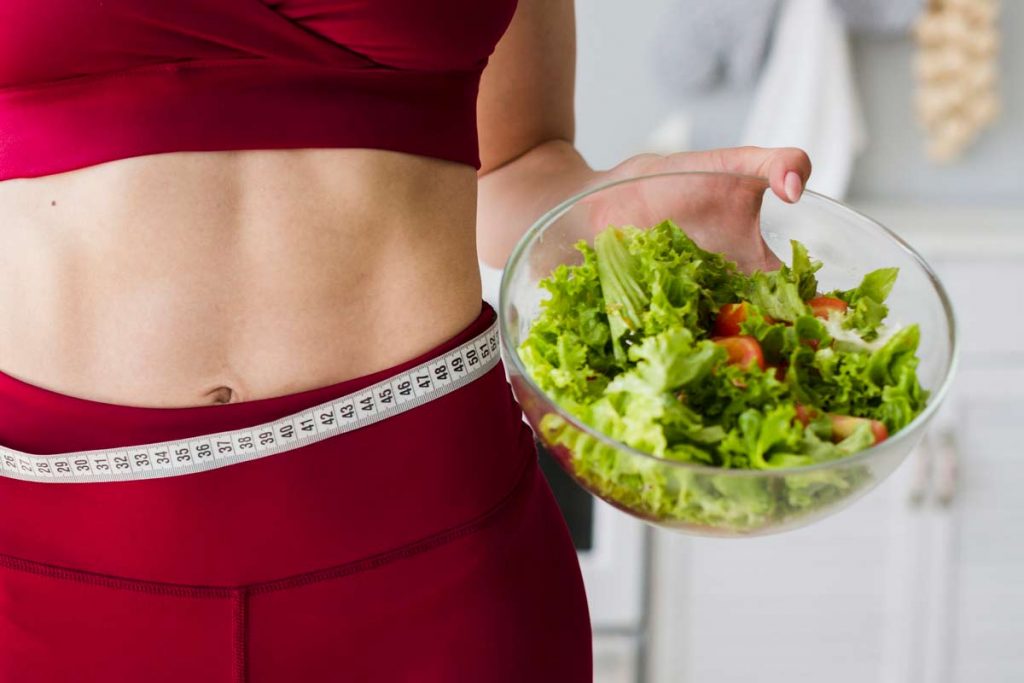 Alimentación saludable para perder peso.