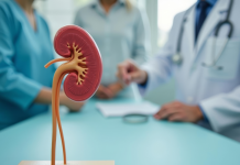 El Chojin llama a concienciar sobre la enfermedad renal crónica y la importancia del diagnóstico precoz Los profesionales médicos discuten el modelo de riñón en la oficina